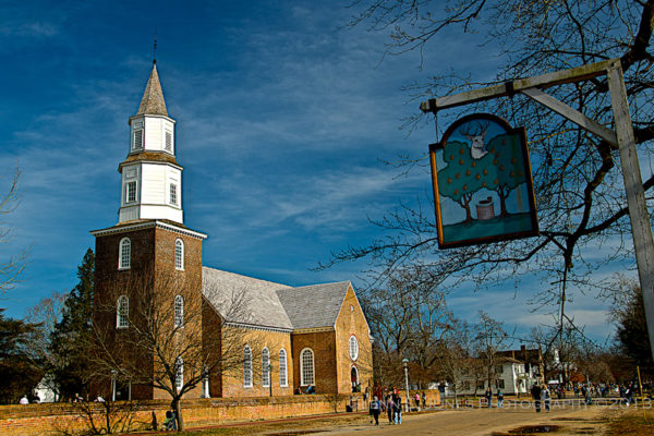 Bruton Parish church